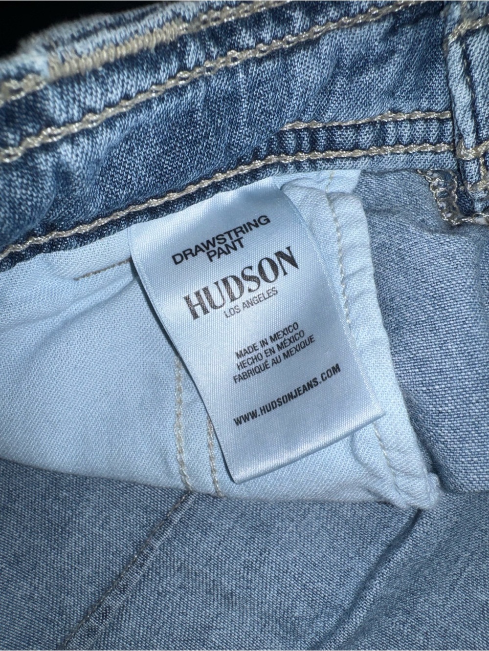 Hudson Jeans Drawstring Pants - Picture 4 of 4